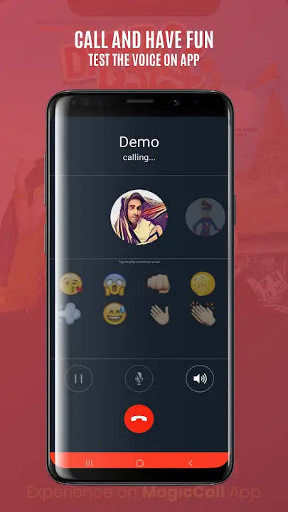 MagicCall MOD APK Best Voice Changer Call App for Android [Premium Unlocked] Screenshot