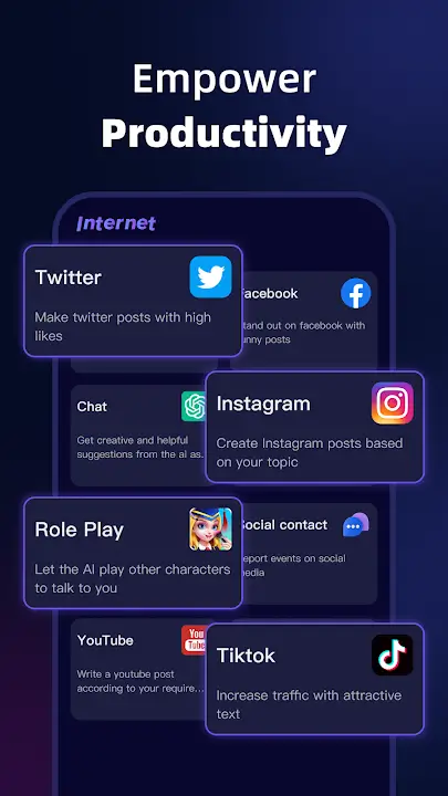 MateAI Premium APK AI Chat Assistant Writing Tool App For Android Latest Version Screenshot