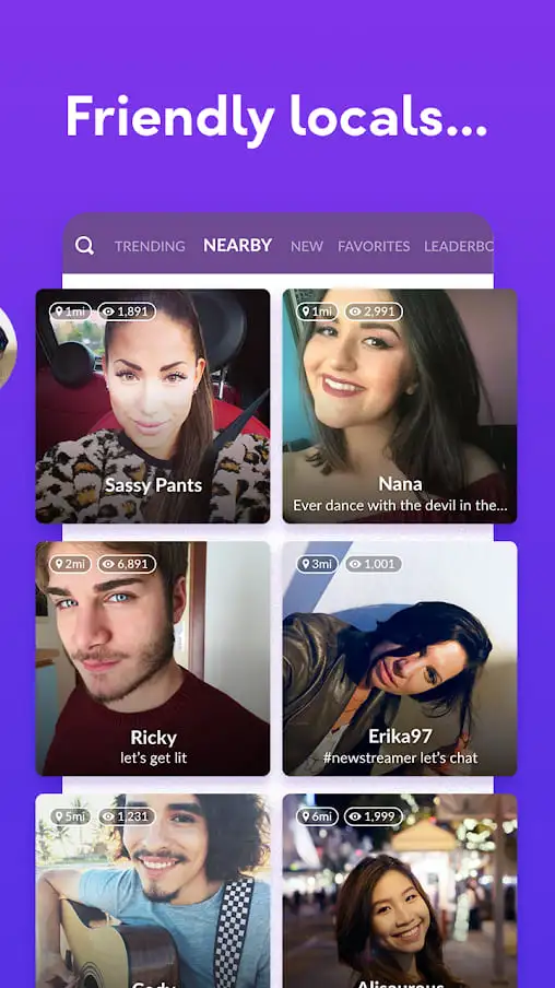 MeetMe MOD APK Best Social Networking and Live Chat App for Android [Premium Unlocked] Screenshot