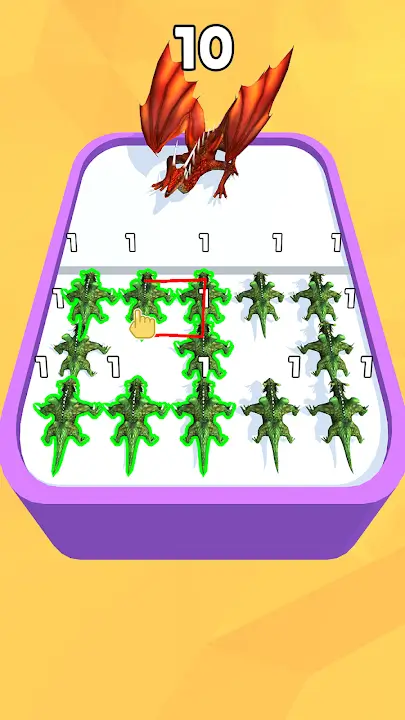 Merge Master MOD APK Best Dinosaur Battle and Merge Strategy Game for Android [Unlimited Resources] Screenshot