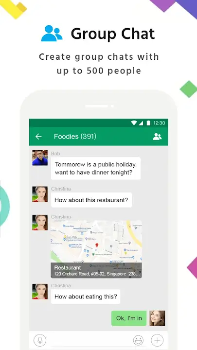 MiChat MOD APK Best Messaging and Social Chat App for Android [Premium Unlocked] Screenshot