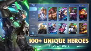 Mobile Legends: Bang Bang MOD APK Best 5v5 MOBA Action Game for Android [Unlimited Resources] Screenshot