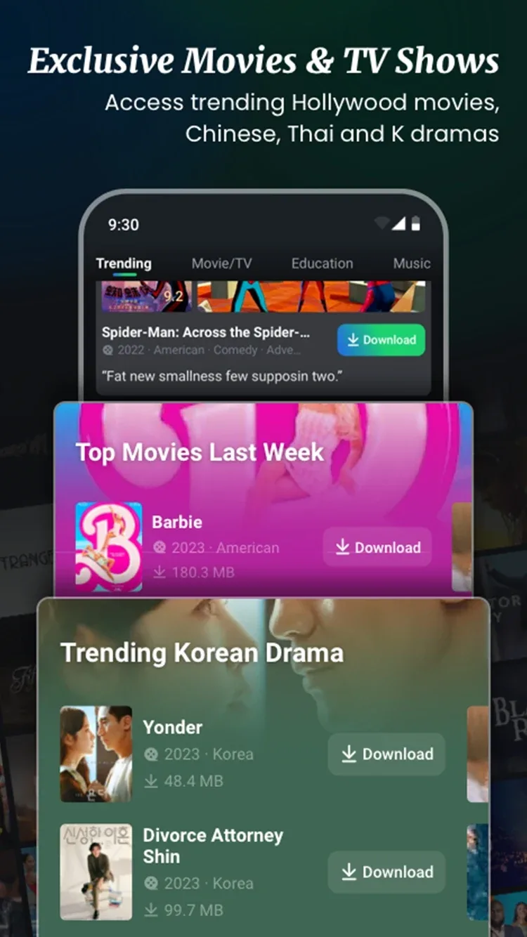 MovieBox MOD APK (Premium Unlocked, No Ads, HD Streaming) Latest Version 2026 exmodz Screenshot