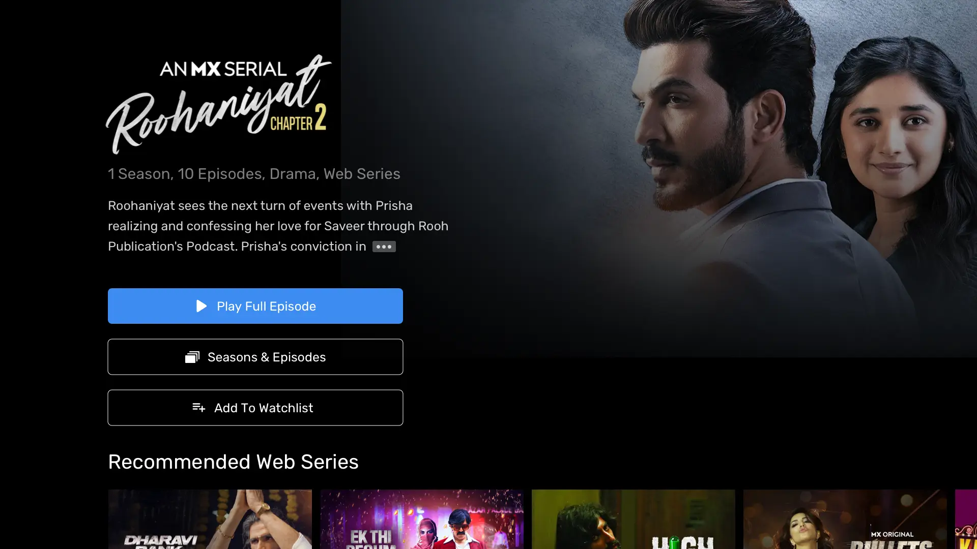 MX Player TV APK Smart TV Video Player Streaming App For Android Screenshot