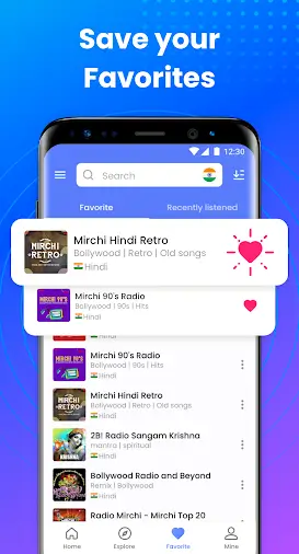 My Radio MOD APK Best Online Radio and FM Streaming App for Android [Premium Unlocked] Screenshot