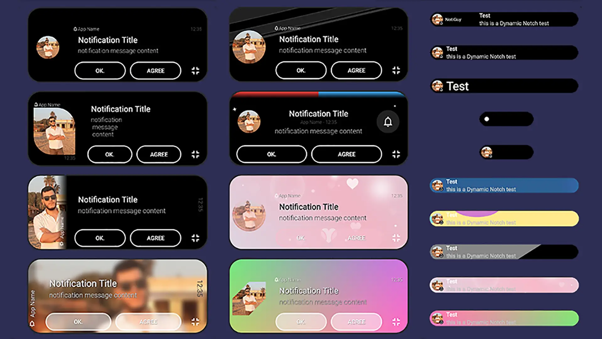 NotiGuy MOD APK Best Dynamic Island and Notification Manager App for Android [Premium Unlocked] Screenshot