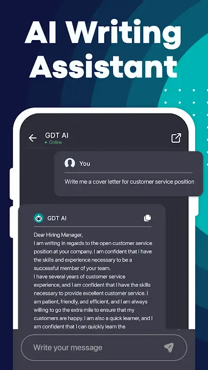 Nova AI Chatbot v4.3.4 MOD APK [Premium Unlocked] for Android Screenshot