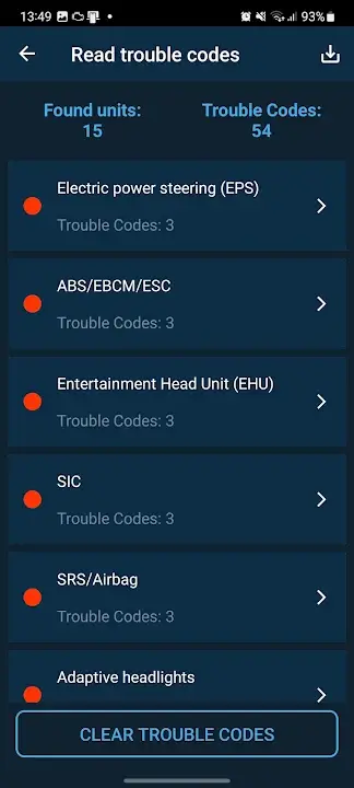 OBD Mary MOD APK Best Car Diagnostics and OBD2 Scanner App for Android [Premium Unlocked] Screenshot