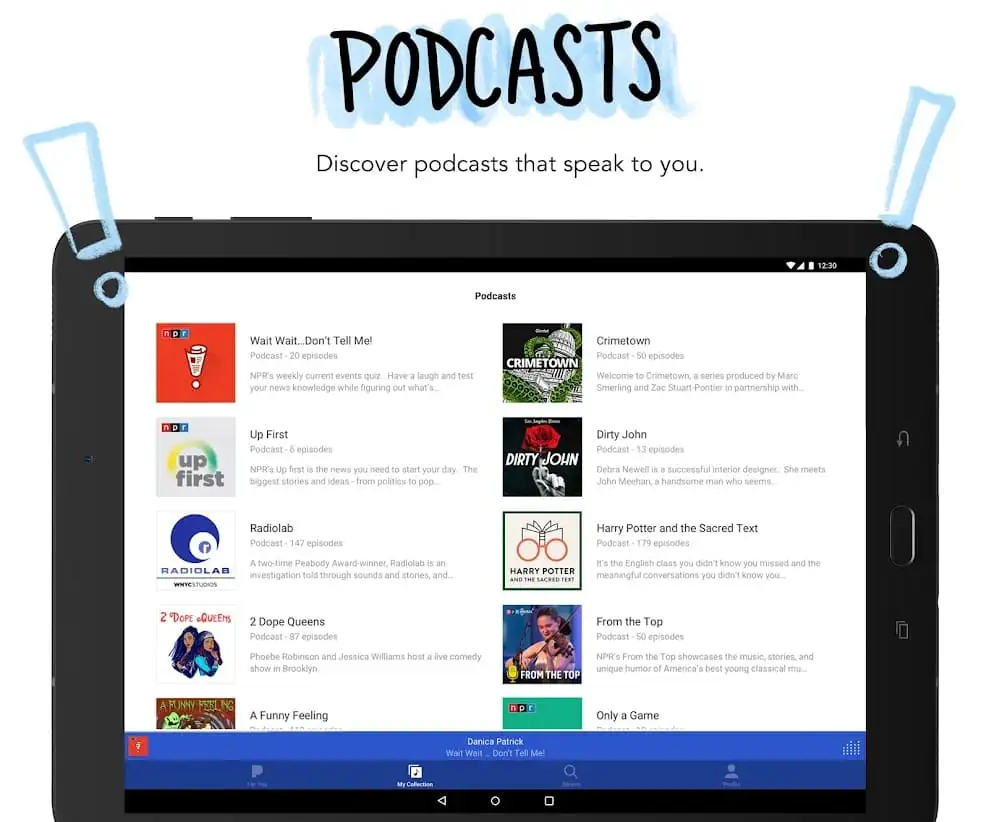 Pandora MOD APK Best Music Streaming and Podcast App for Android [Premium Unlocked] Screenshot