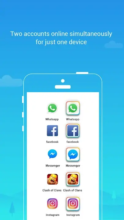 Parallel Space APK Multiple Accounts Dual Apps Clone App For Android Latest Version Screenshot