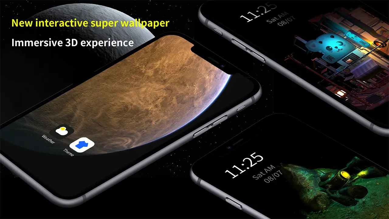 Pika! Super Wallpaper MOD APK Best 4D Live Wallpaper and Home Screen Customization App for Android [Premium Unlocked] Screenshot