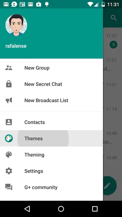 Plus Messenger MOD APK (Premium Unlocked) for Android [Latest Version] Screenshot