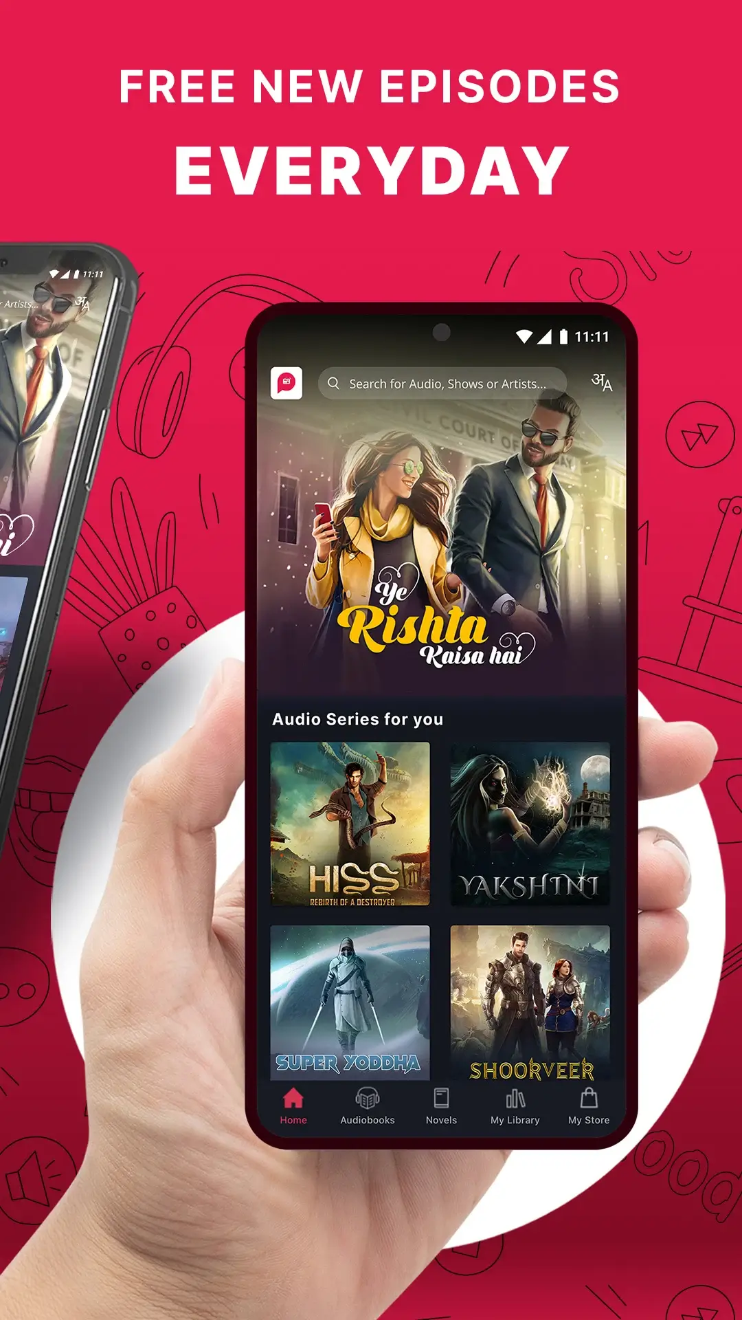 Pocket FM MOD APK Download Latest Version (Premium Unlocked, Unlimited Access) Screenshot