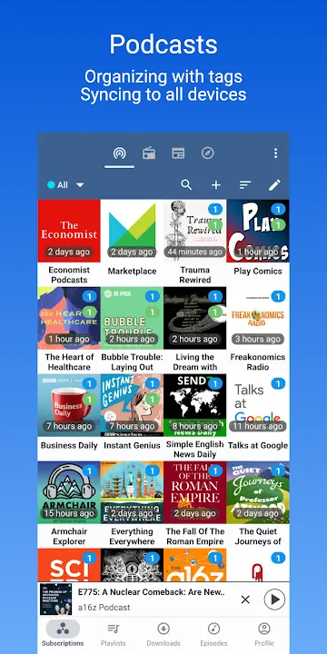 Podcast Republic MOD APK Best Podcast and Radio Streaming App for Android [Premium Unlocked] Screenshot