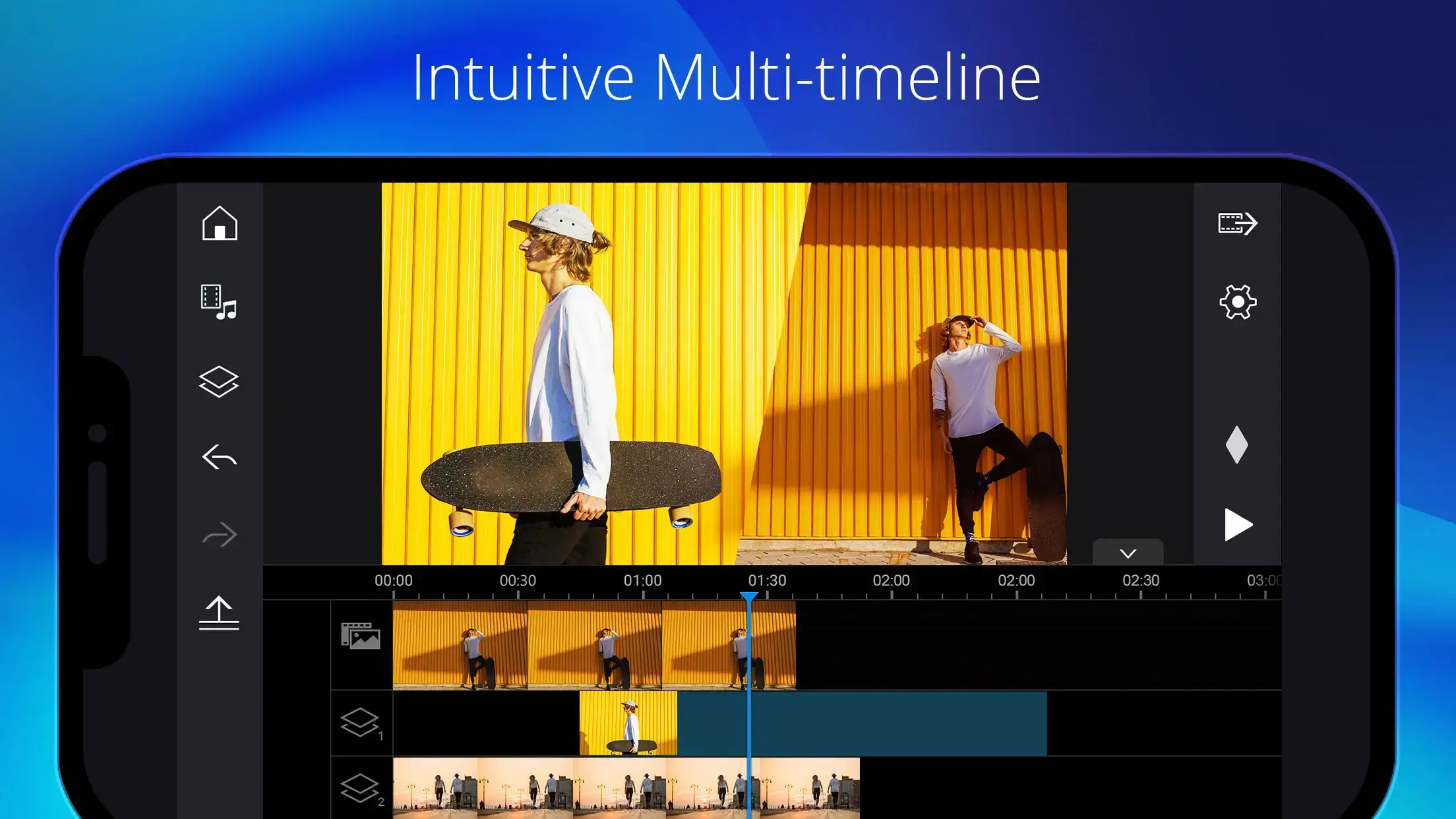 PowerDirector MOD APK Best Video Editor and Movie Maker App for Android [Premium Unlocked] Screenshot