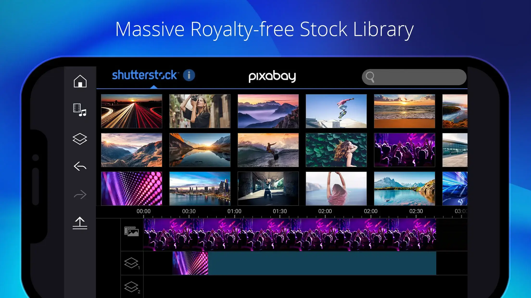 PowerDirector MOD APK Best Video Editor and Movie Maker App for Android [Premium Unlocked] Screenshot