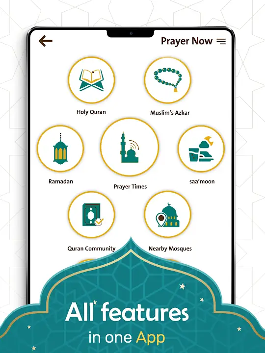 Prayer Now MOD APK Best Islamic Prayer and Quran App for Android [Premium Unlocked] Screenshot