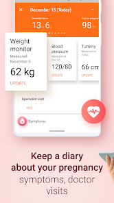 Pregnancy Tracker MOD APK Best Pregnancy and Baby Development App for Android [Premium Unlocked] Screenshot