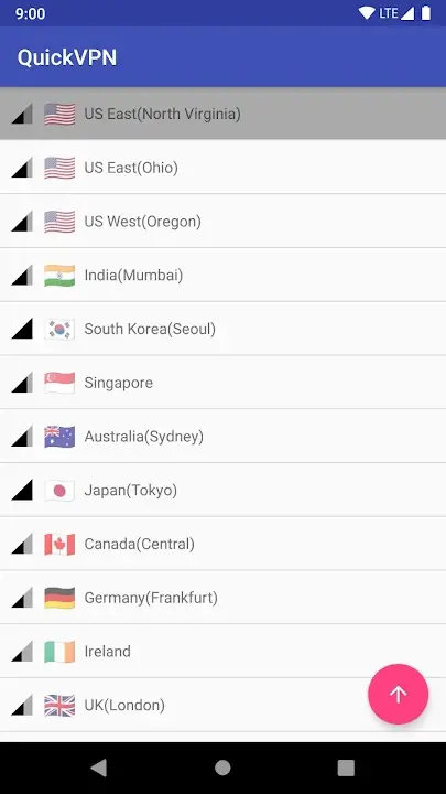 Quick VPN MOD APK Best Secure VPN and Fast Proxy App for Android [Premium Unlocked] Screenshot