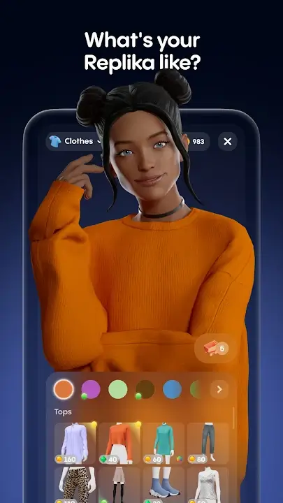 Replika APK AI Chat Companion Emotional Support Virtual Friend App For Android Screenshot