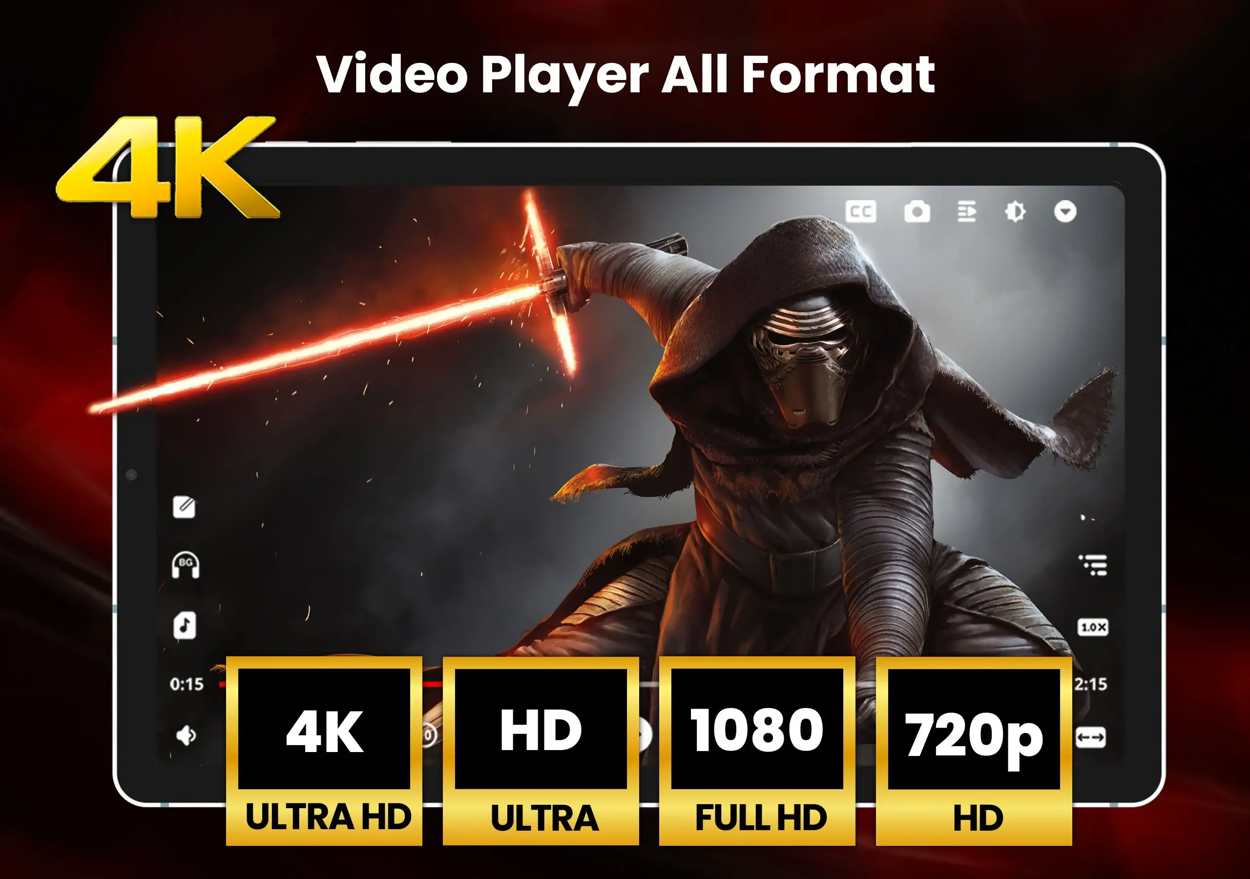 Rocks Player APK Video Player HD Media Streaming App For Android Screenshot