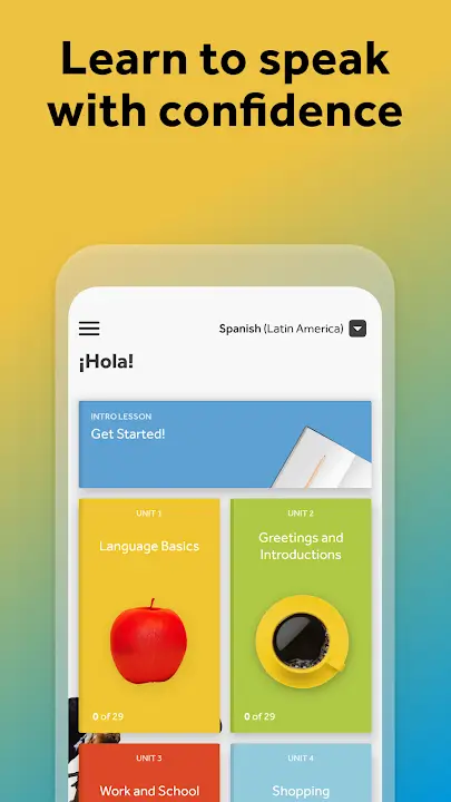 Rosetta Stone MOD APK Best Language Learning App for Android [Premium Unlocked] Screenshot