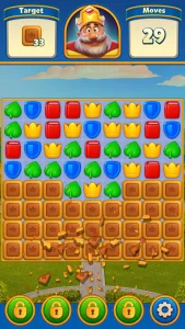 Royal Match MOD APK Best Match-3 Puzzle Adventure Game for Android [Unlimited Coins] Screenshot
