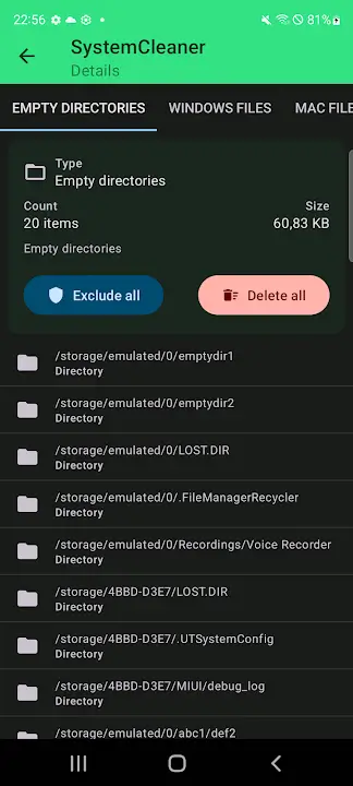 SD Maid MOD APK Best Android Cleaning and System Optimization App [Premium Unlocked] Screenshot