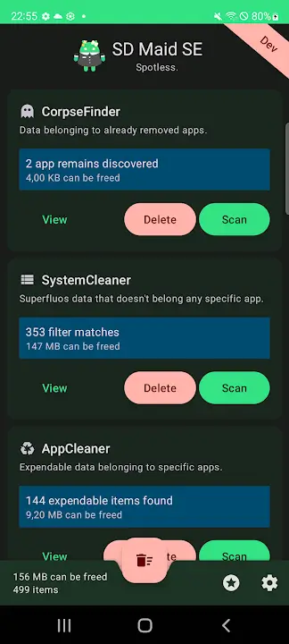 SD Maid MOD APK Best Android Cleaning and System Optimization App [Premium Unlocked] Screenshot