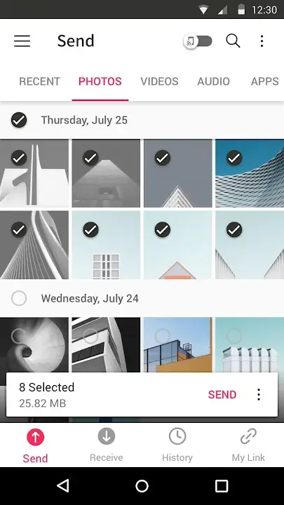 Send Anywhere MOD APK Best File Sharing and Transfer App for Android [Premium Unlocked] Screenshot