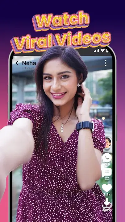 ShareChat MOD APK Best Indian Social Media and Short Video App for Android [Premium Unlocked] Screenshot