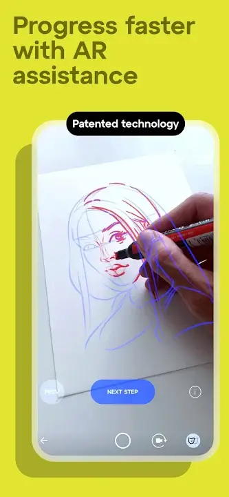 SketchAR  MOD APK [Premium Unlocked] for Android Screenshot