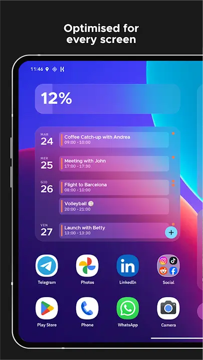 Smart Launcher 6 MOD APK Best Android Launcher and Home Screen Customization App [Premium Unlocked] Screenshot