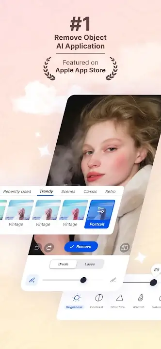 SnapEdit APK AI Photo Editor Object Remover Background Cleaner App Screenshot