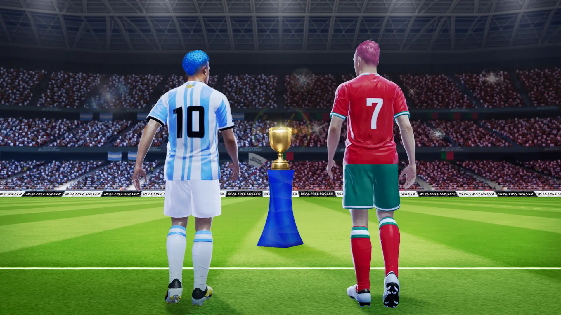 Soccer Super Star MOD APK Best Offline Football Simulation Game for Android [Unlimited Money] Screenshot