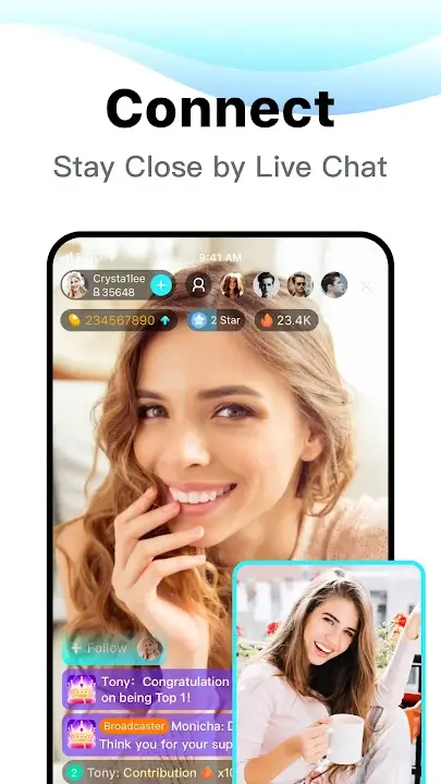 Social Bigo Live Bigo Live Banner Bigo Live v6.47.0 MOD APK (Premium Unlocked, Live Chat) For Android Screenshot