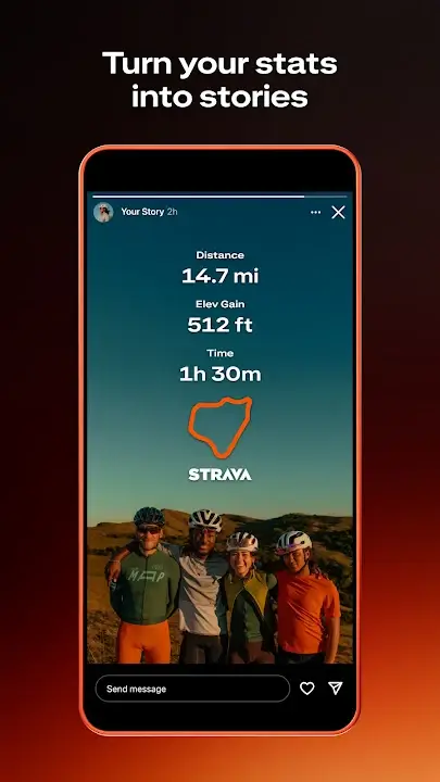 Strava MOD APK Premium Unlocked Fitness Tracker Running and Cycling App For Android (Latest Version) Screenshot