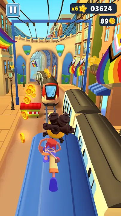 Subway Surfers MOD APK Unlimited Money and Keys Endless Runner Game For Android (Latest Version) Screenshot