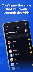 S VPN MOD APK Premium Unlocked Fast &amp; Secure VPN Proxy App For Android (Latest Version) Screenshot