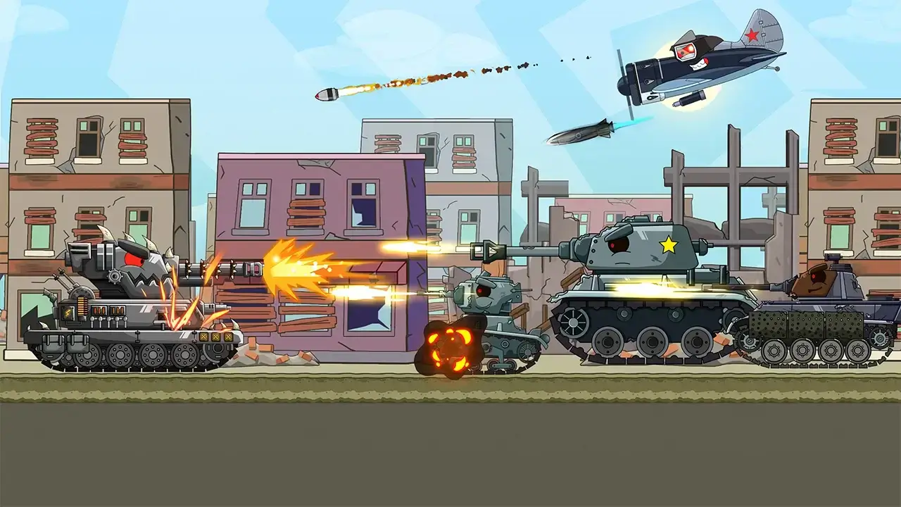 Tank Arena Steel Battle MOD APK Best Tank Shooting and War Battle Game for Android [Unlimited Money] Screenshot