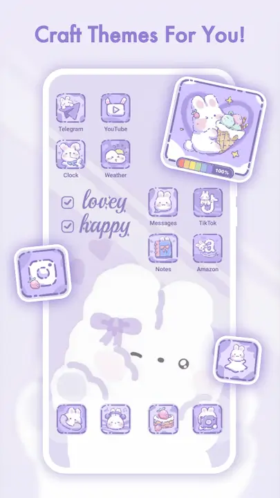 Themepack MOD APK Best Android Themes and Icon Customization App for Android [Premium Unlocked] Screenshot