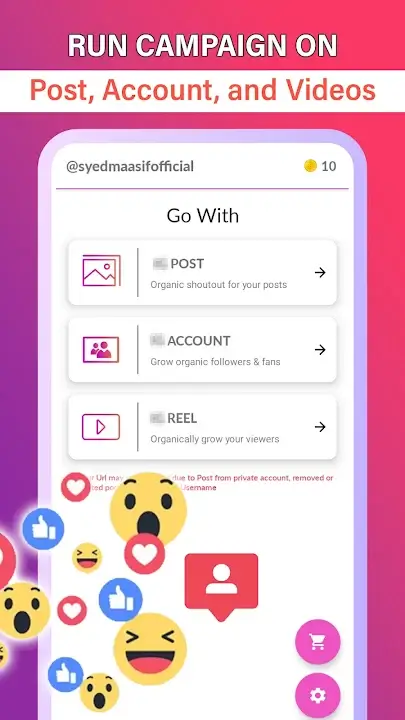 TopFollow  MOD APK [Unlimited Coins] for Android Screenshot
