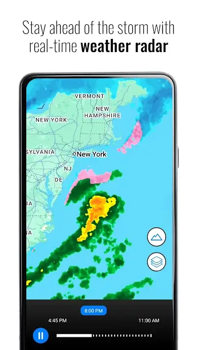 Transparent Weather APK Live Weather Forecast Radar App For Android Latest Version Screenshot