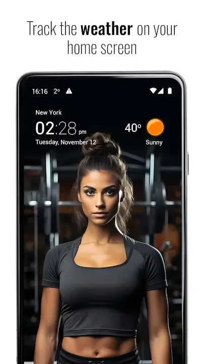 Transparent Weather APK Live Weather Forecast Radar App For Android Latest Version Screenshot