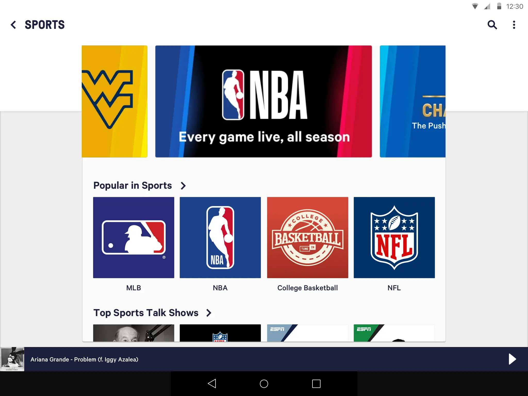 TuneIn Radio MOD APK Best Live Radio, Sports and Podcast Streaming App for Android [Premium Unlocked] Screenshot