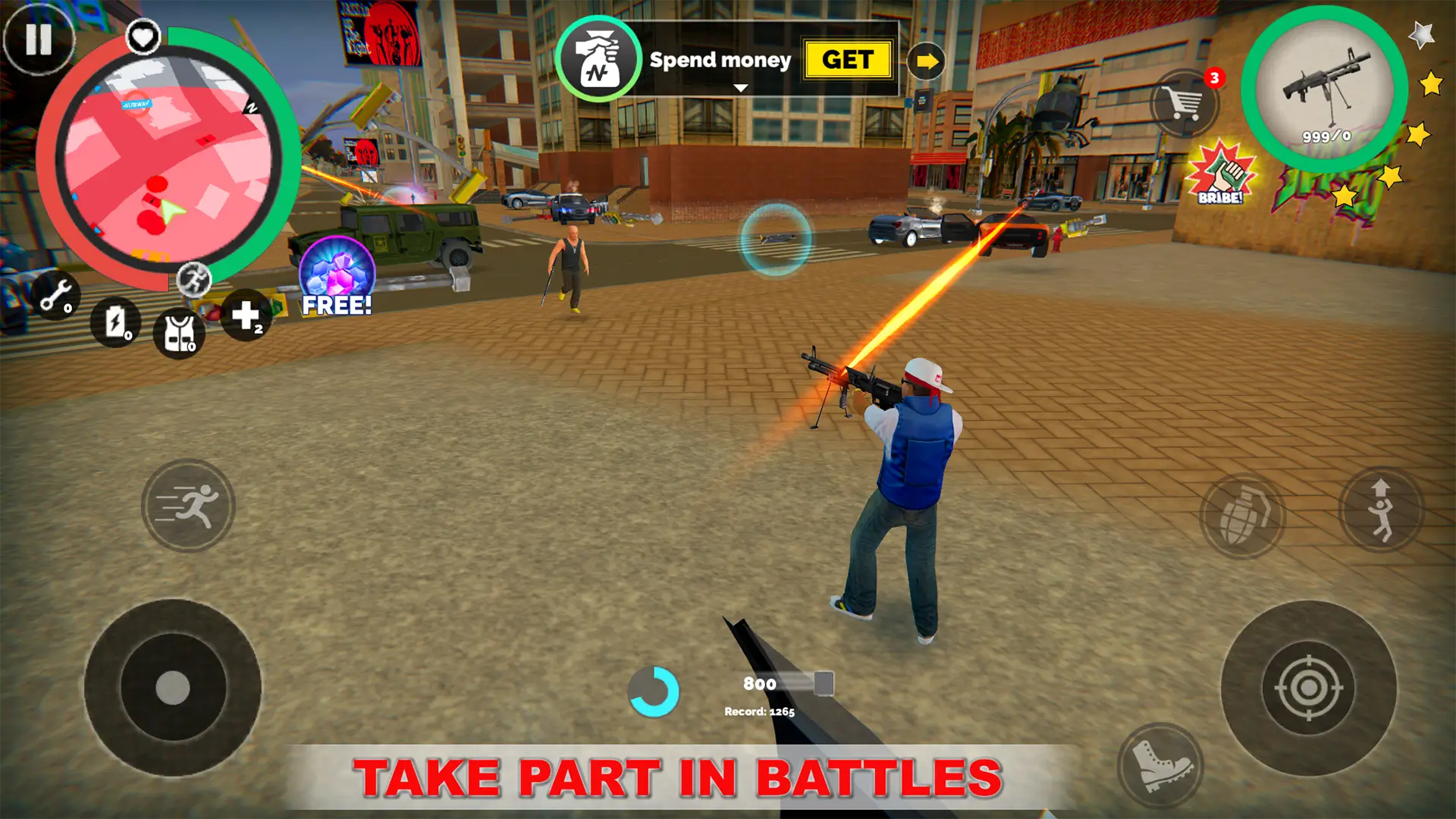 Vegas Simulator MOD APK Best Open World Crime and Gangster Simulation Game for Android [Unlimited Money] Screenshot