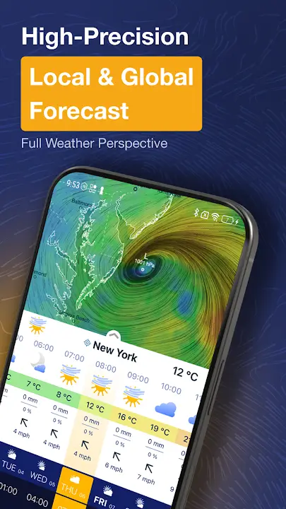Ventusky MOD APK Best Weather Forecast and Radar App for Android [Premium Unlocked] Screenshot