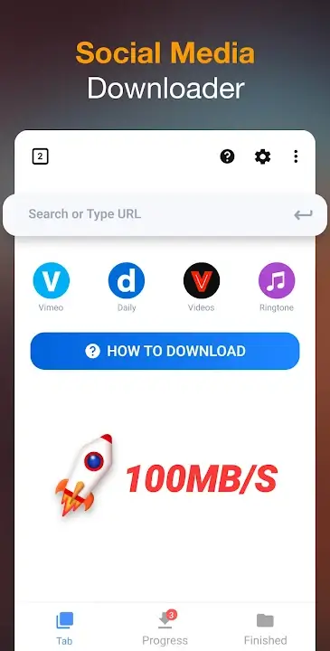 Video Downloader MOD APK Best Video Saving and Media Download Manager App for Android [Premium Unlocked] Screenshot