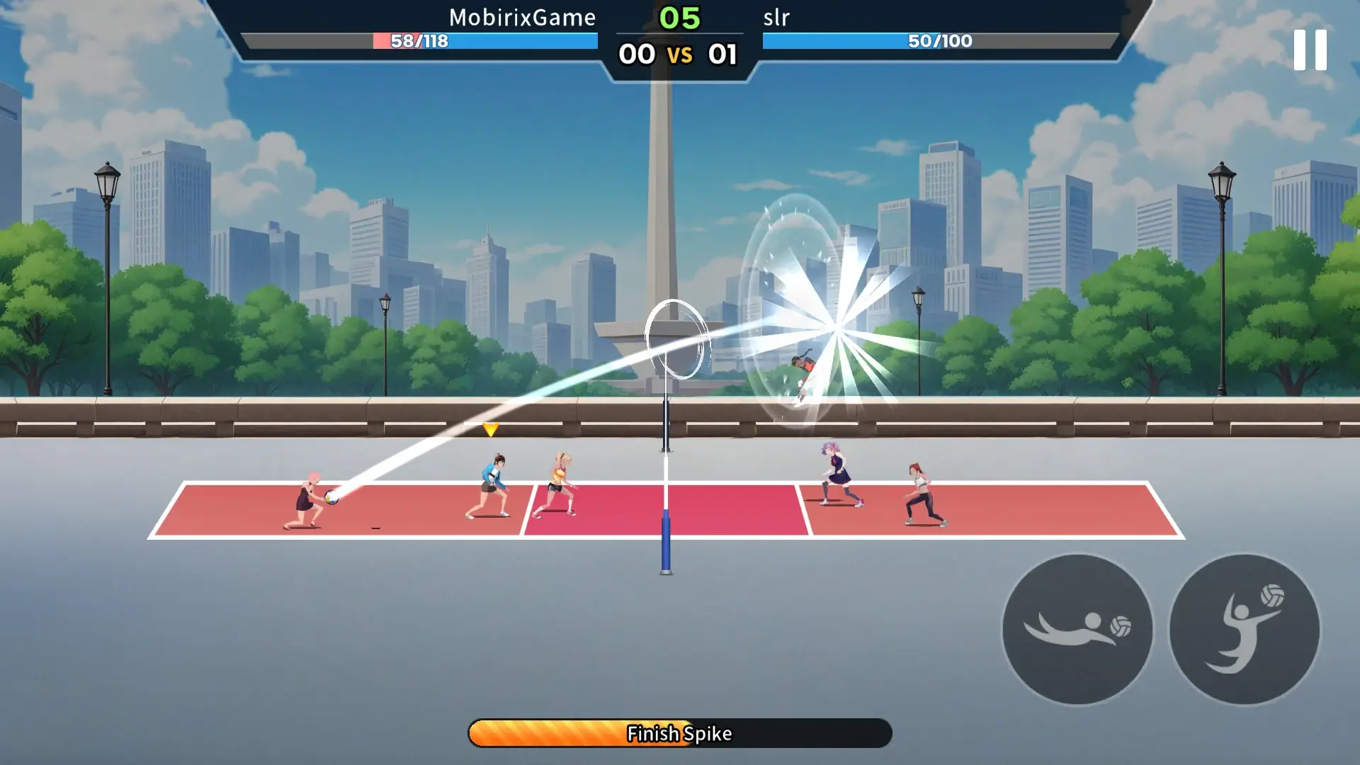 Volleyball King MOD APK Unlimited Money Sports Game For Android (Latest Version) Screenshot