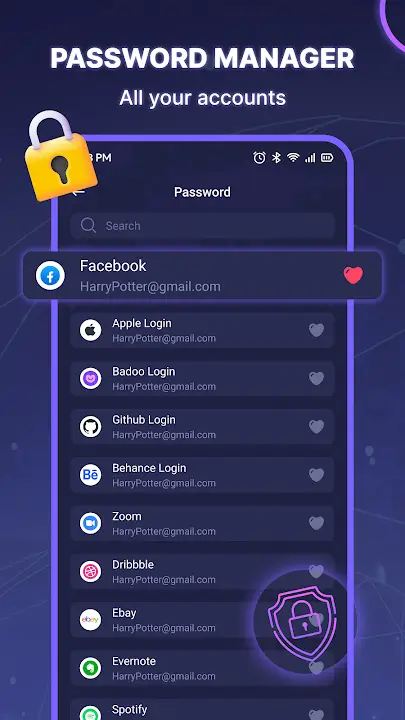 VPN Fast Secure MOD APK Best Secure VPN and Private Internet App for Android [Premium Unlocked] Screenshot